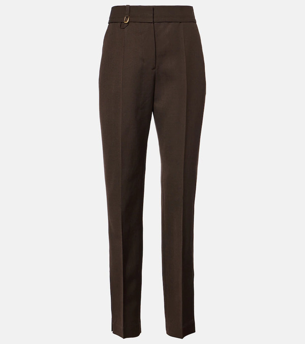  Jacquemus Jacquemus Tibau High-rise Straight Pants 