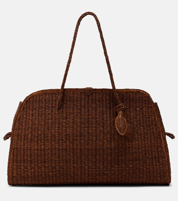  Jacquemus Jacquemus Turismo Large Raffia Bowling Bag 