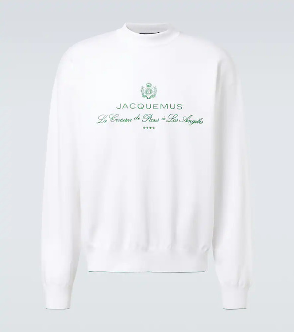  Jacquemus Jacquemus Venice Logo Embroidered Sweatshirt 