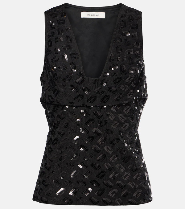  Jacques Wei Jacques Wei Open-knit Top 