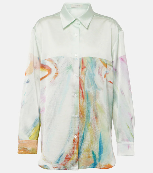  Jacques Wei Jacques Wei Printed Shirt 