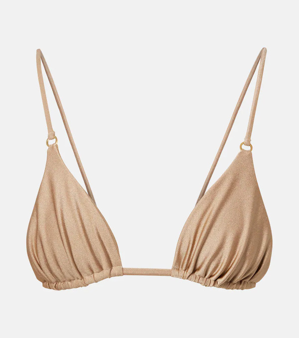  Jade Swim Jade Swim Lido Triangle Bikini Top 
