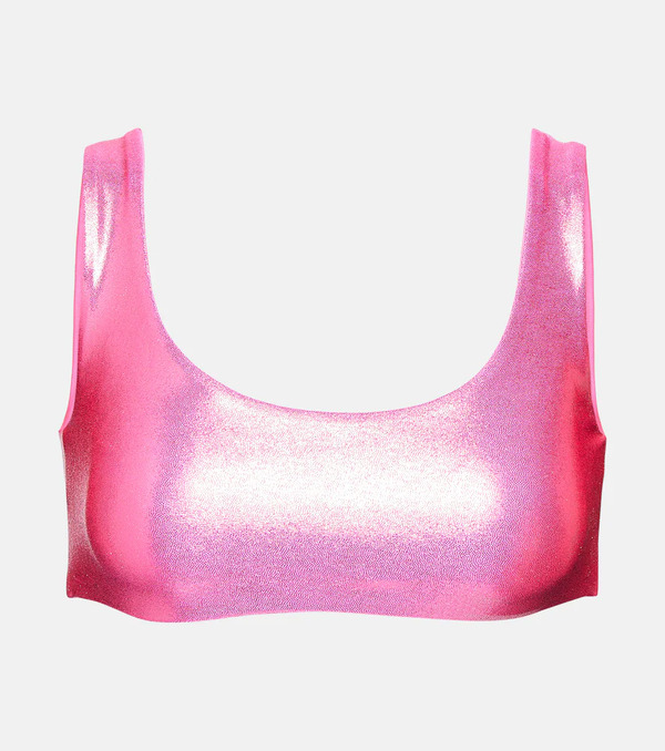  Jade Swim Jade Swim Rounded Edges Bikini Top 