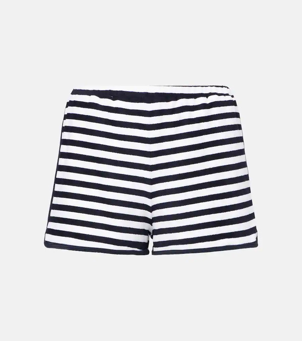  Jade Swim Jade Swim Striped Terry Shorts 