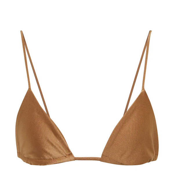 Jade Swim Jade Swim Via Triangle Bikini Top 
