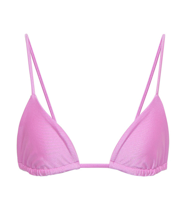  Jade Swim Jade Swim Via Triangle Bikini Top 