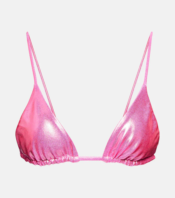  Jade Swim Jade Swim Via Triangle Bikini Top 