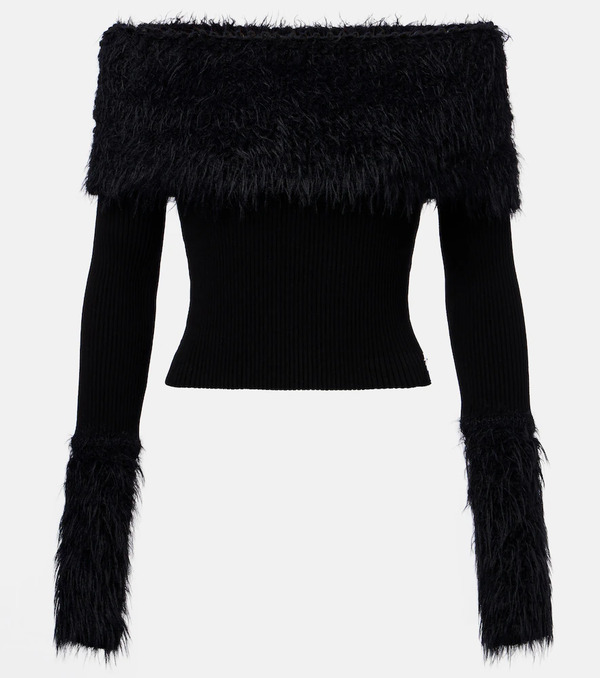  Jean Paul Gaultier Jean Paul Gaultier Ribbed-knit Top 