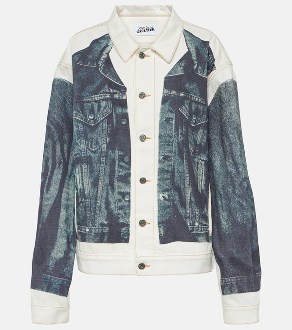  Jean Paul Gaultier Jean Paul Gaultier Tattoo Denim Jacket 