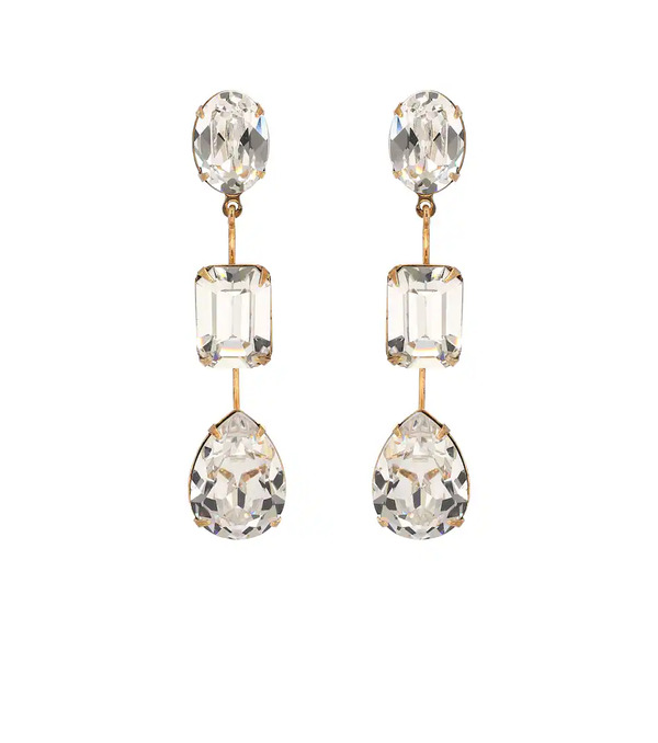  Jennifer Behr Jennifer Behr Allanah Crystal-embellished Earrings 