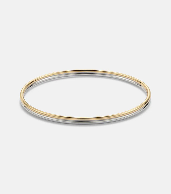  Jennifer Fisher Jennifer Fisher Thread 10kt Gold-plated Bangle 
