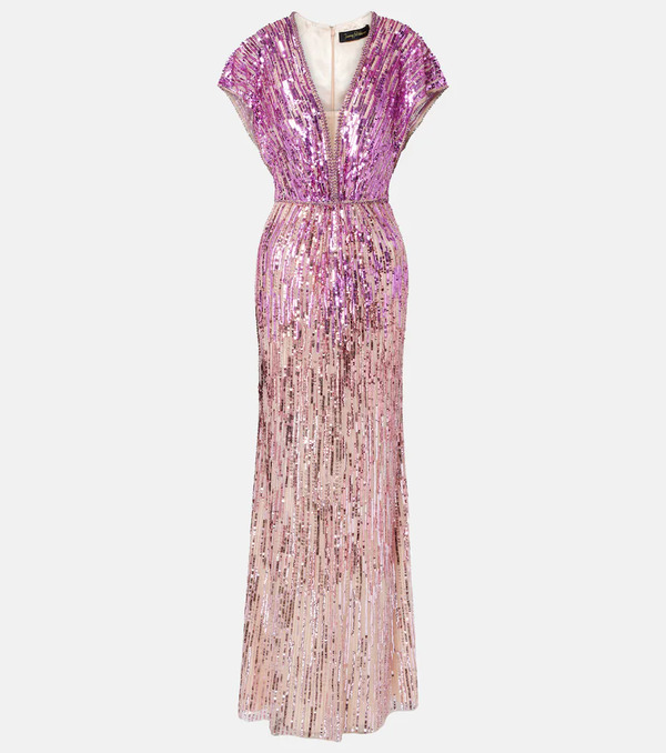  Jenny Packham Jenny Packham Dusk Sequined Gown 