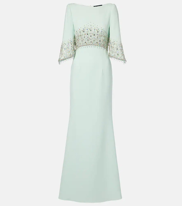 Jenny Packham Jenny Packham Electra Embellished Gown 