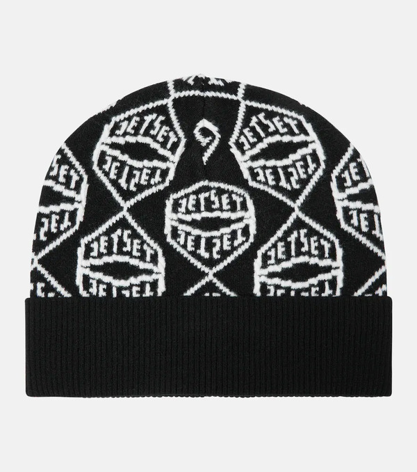  Jet Set Jet Set Logo Wool-blend Beanie 