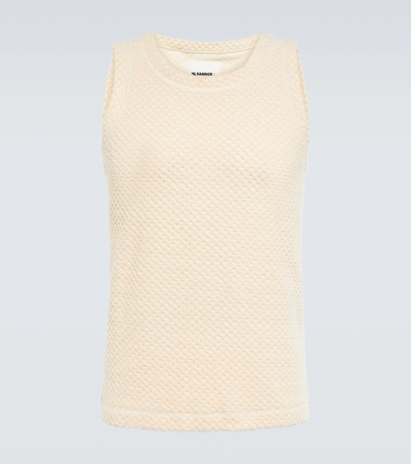  Jil Sander Jil Sander Cotton-blend Tank Top 