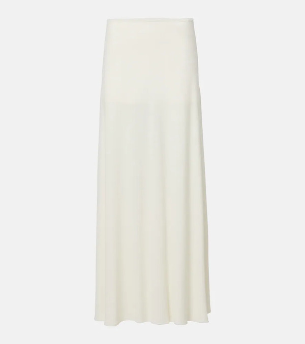  Jil Sander Jil Sander Crepe Midi Skirt 