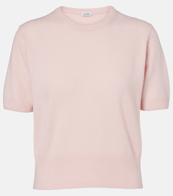 Jil Sander Jil Sander Cropped Wool And Cashmere Sweater 