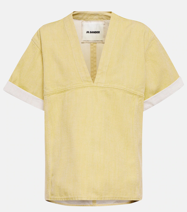  Jil Sander Jil Sander Denim Blouse 
