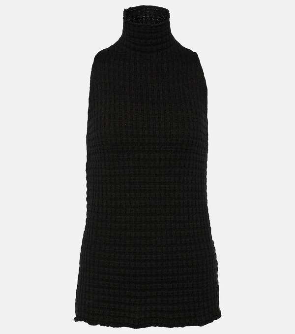  Jil Sander Jil Sander Frayed Cotton Top 