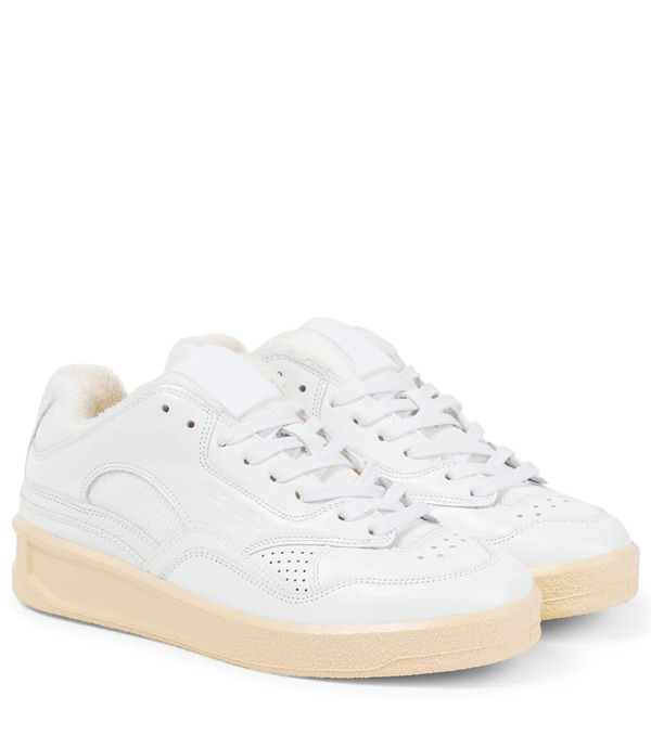  Jil Sander Jil Sander Leather Sneakers 