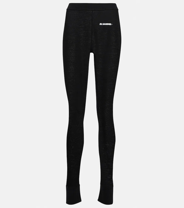  Jil Sander Jil Sander Logo Leggings 