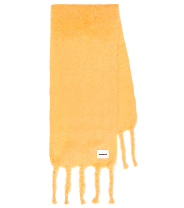  Jil Sander Jil Sander Mohair And Wool-blend Scarf 