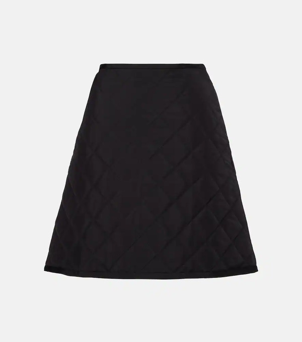  Jil Sander Jil Sander Quilted Miniskirt 