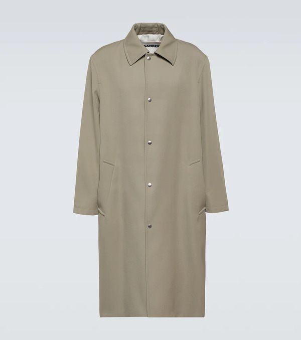  Jil Sander Jil Sander Wool Car Coat 