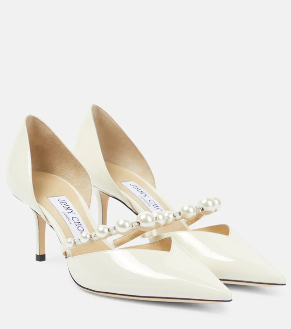  Jimmy Choo Jimmy Choo Aurelie 65 Patent Leather Pumps 