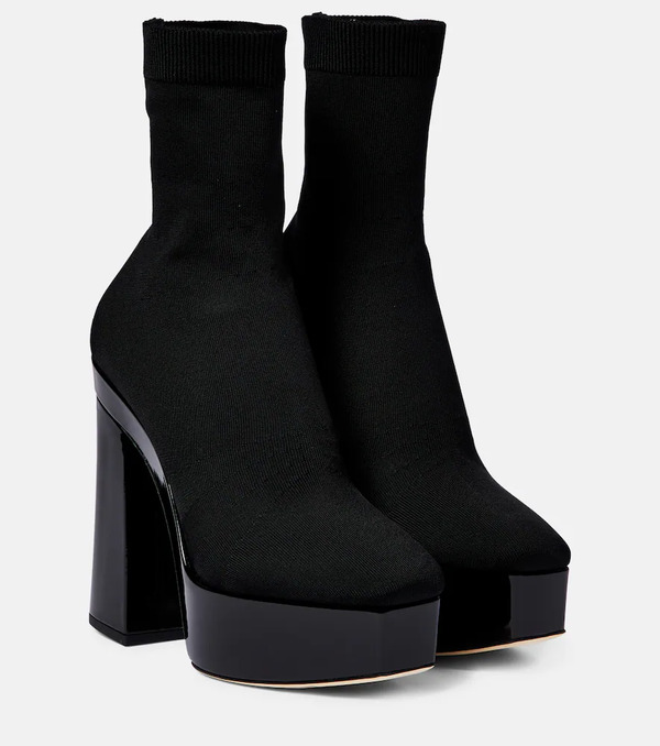  Jimmy Choo Jimmy Choo Giome 140 Platform Sock Boots 