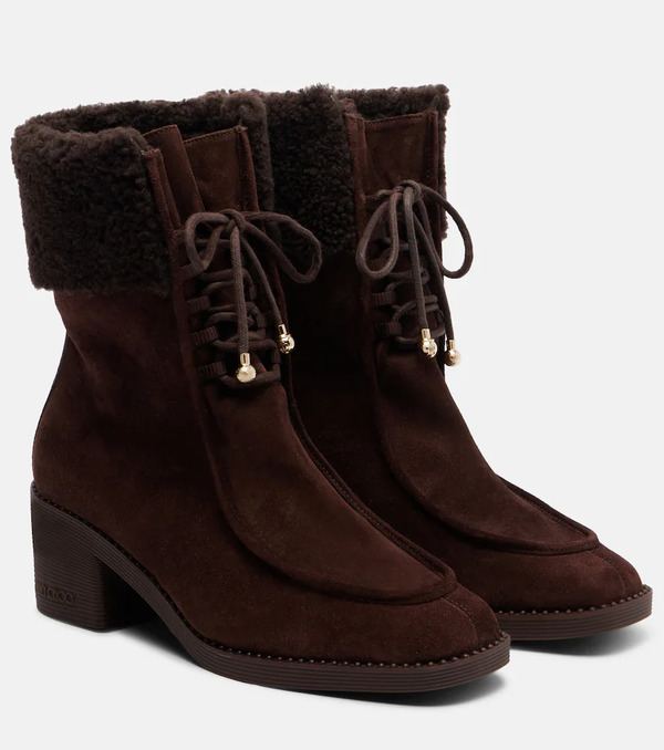  Jimmy Choo Jimmy Choo Hali Suede Ankle Boots 