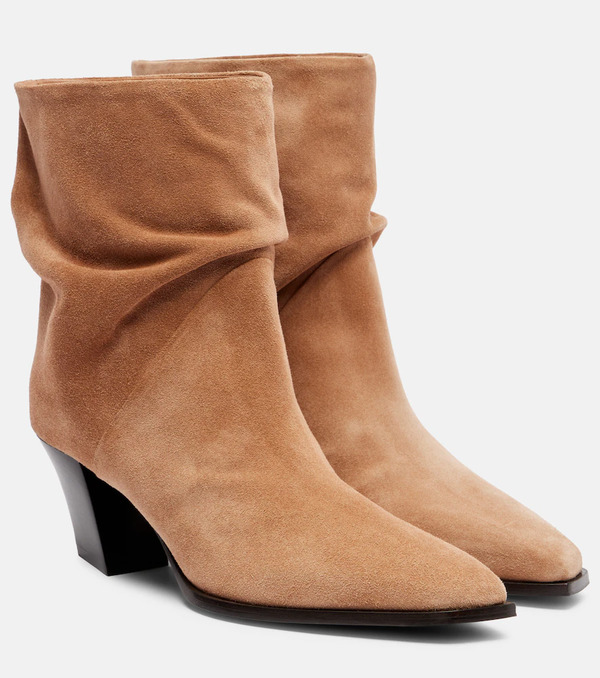  Jimmy Choo Jimmy Choo Hart 60 Suede Ankle Boots 