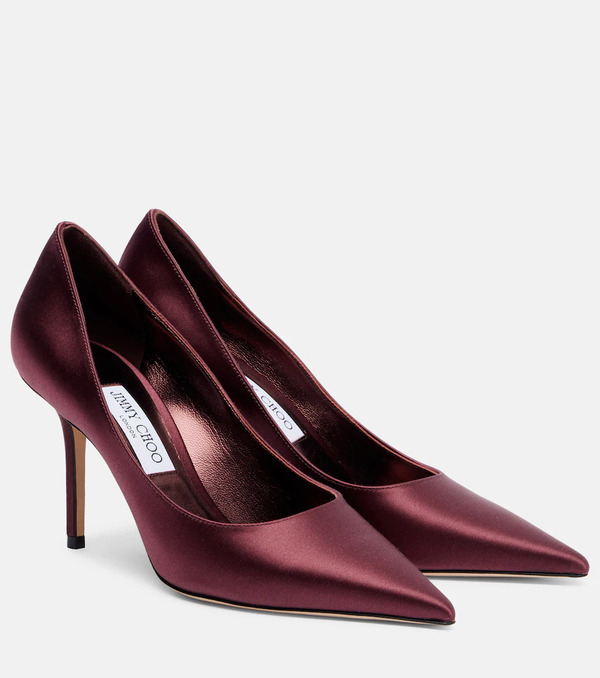  Jimmy Choo Jimmy Choo Love 85 Satin Pumps 