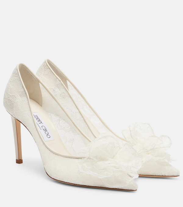 Jimmy Choo Jimmy Choo Mimmi Lace Pumps 