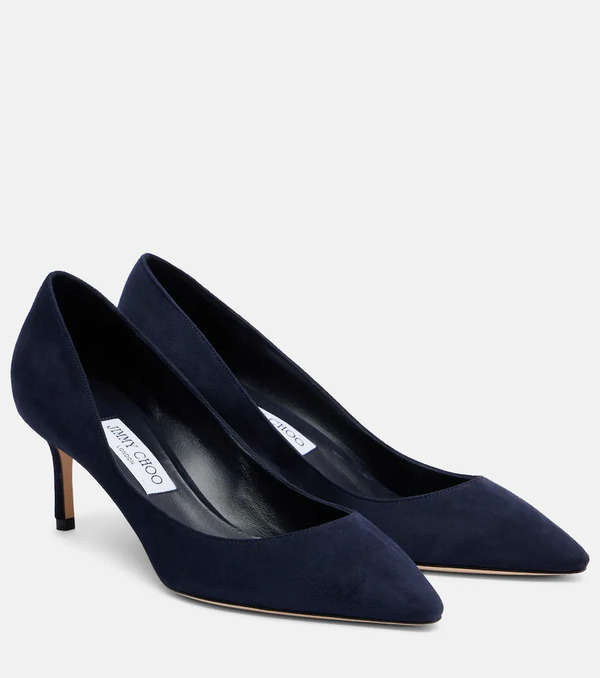  Jimmy Choo Jimmy Choo Romy 60 Suede Pumps 