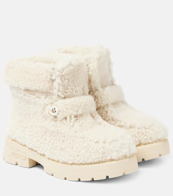  Jimmy Choo Jimmy Choo Shea Shearling Ankle Boots 