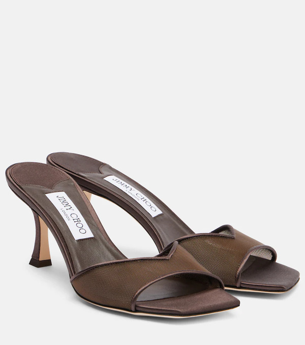  Jimmy Choo Jimmy Choo Skye 70 Mesh Mules 
