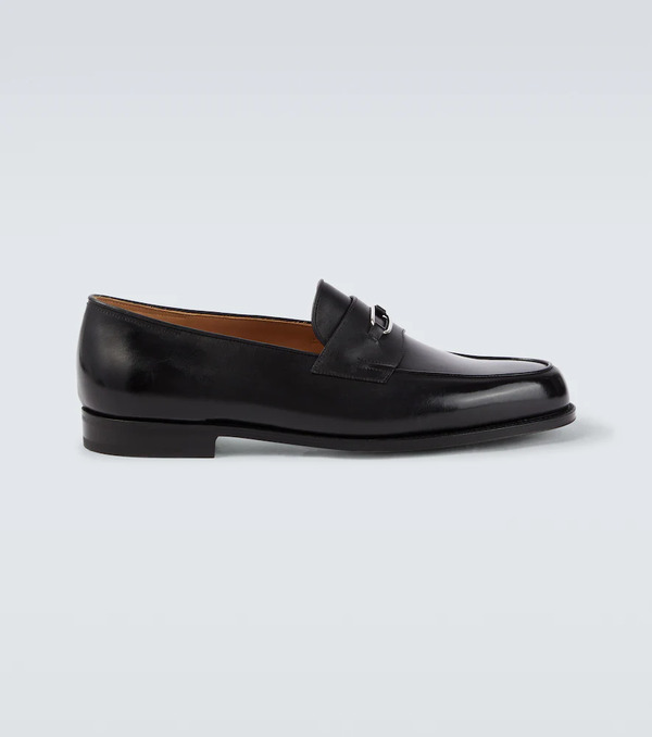  John Lobb John Lobb Lopez Leather Loafers 