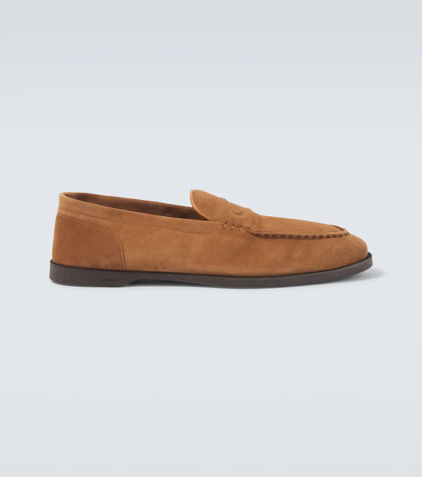  John Lobb John Lobb Pace Suede Loafers 
