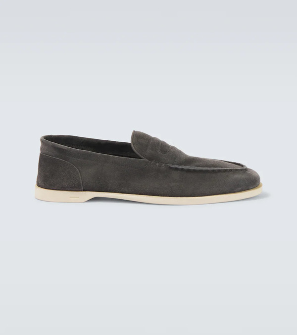  John Lobb John Lobb Pace Suede Loafers 