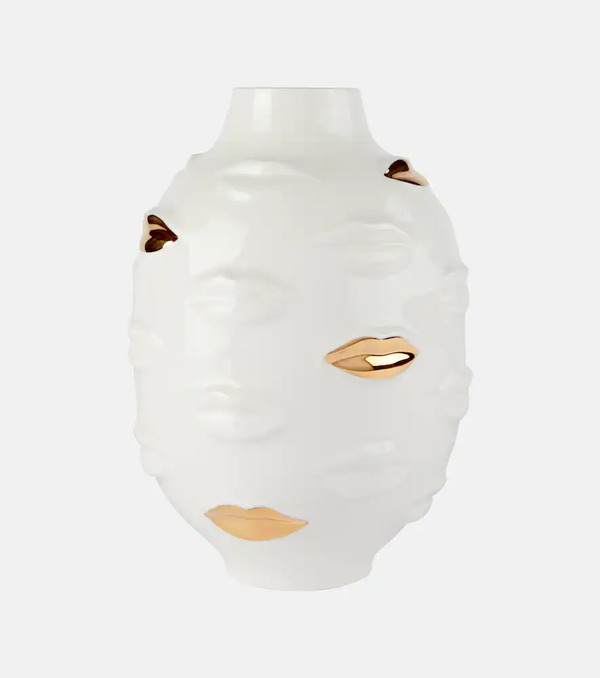  Jonathan Adler Jonathan Adler Gilded Gala Porcelain Vase 