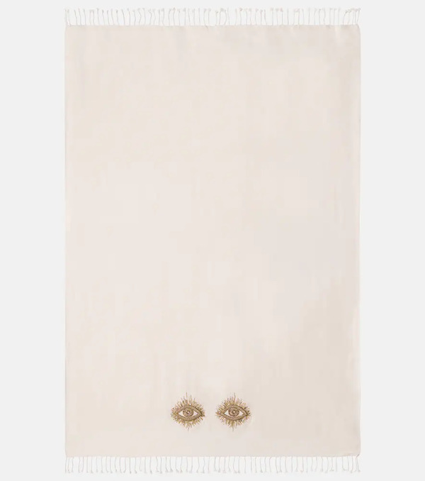  Jonathan Adler Jonathan Adler Muse Beaded Wool Throw 