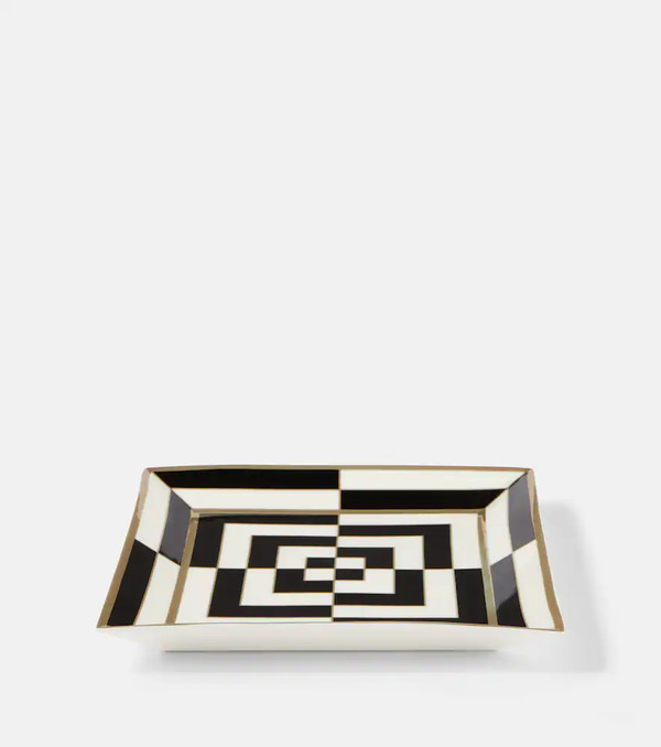  Jonathan Adler Jonathan Adler Op Art Porcelain Tray 