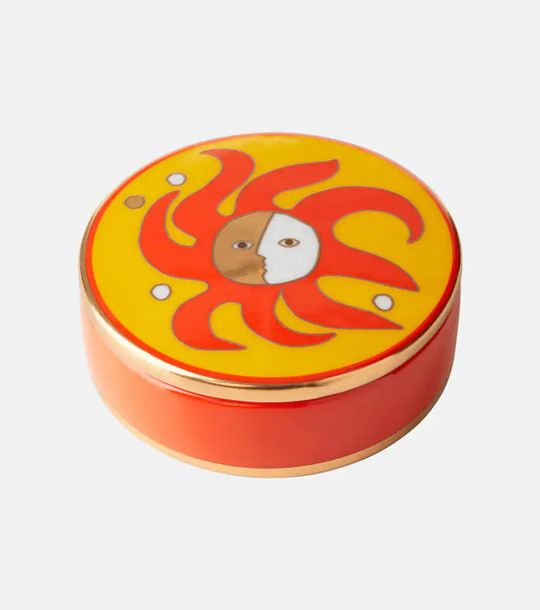  Jonathan Adler Jonathan Adler Playa Printed Porcelain Box 