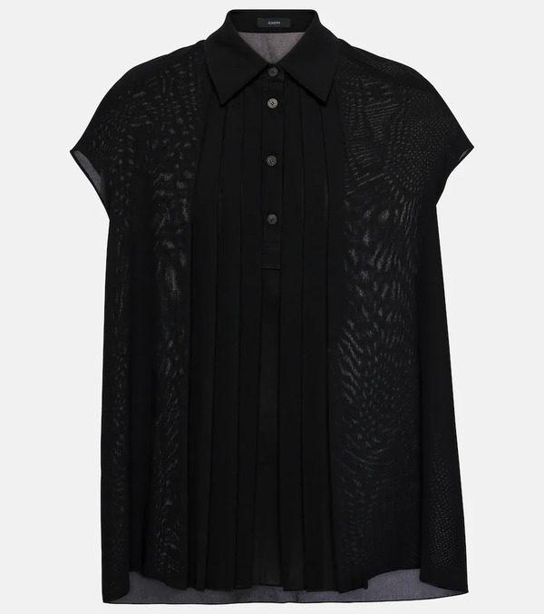  Joseph Joseph Antin Pleated Blouse 