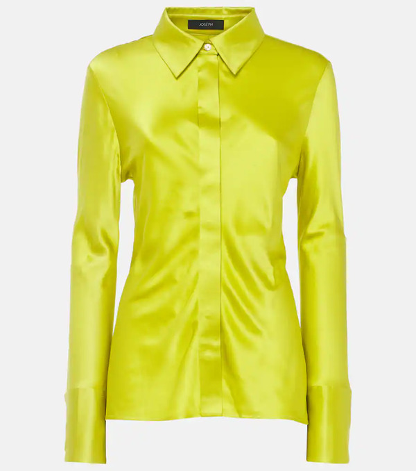  Joseph Joseph Brunel Silk Satin Blouse 