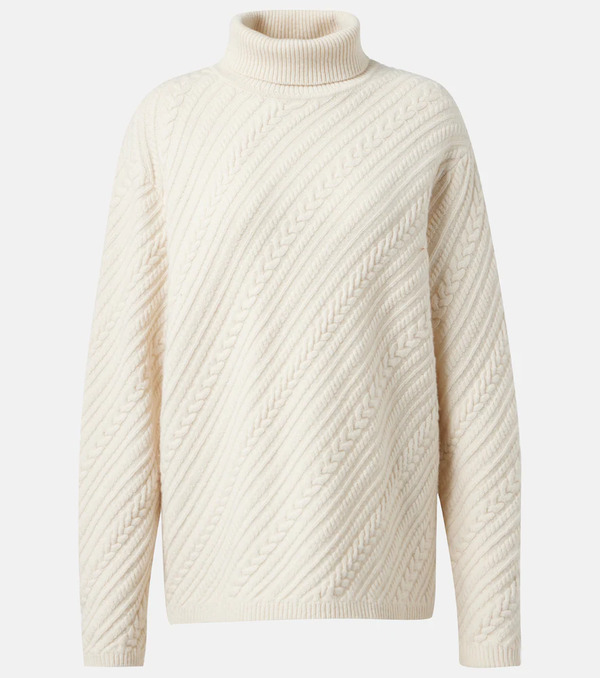  Joseph Joseph Cable-knit Wool Turtleneck Sweater 