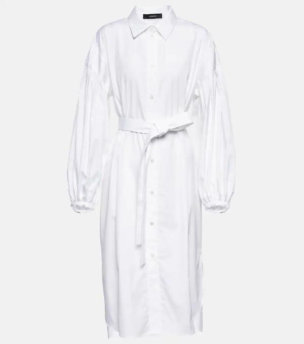  Joseph Joseph Cotton Poplin Midi Dress 