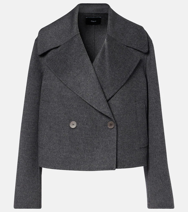  Joseph Joseph Cropped Wool And Cashmere Peacoat 