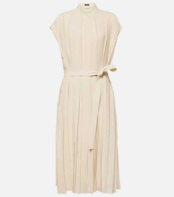  Joseph Joseph Davidge Plisse Midi Dress 